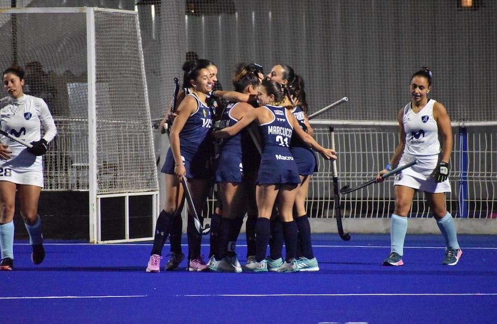 Una jugadora de hockey de Tandil marcó un gol con Las Leonas en el partido ante Uruguay