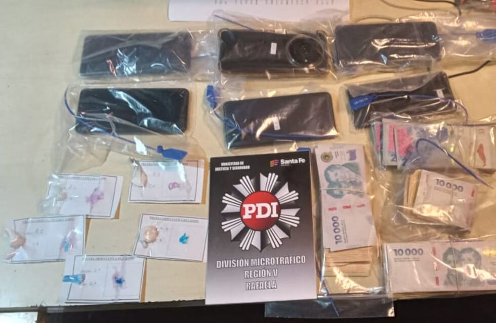 Preso por tener droga