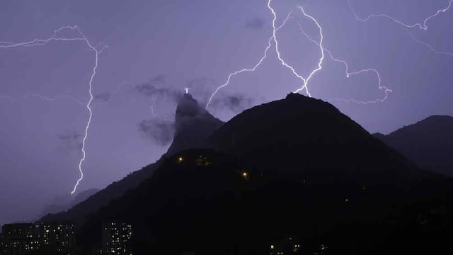 Tormenta eléctrica (imagen ilustrativa). Alerta meteorológica para San Luis.