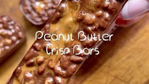 Cómo hacer snack de chocolate y maní saludable.