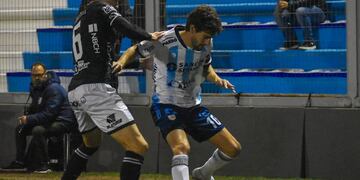 Lucas Albertengo erró un penal al final del partido