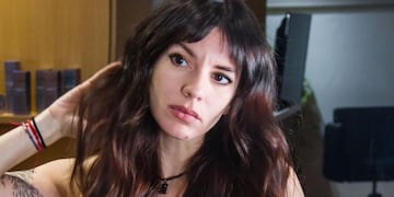 Disfrazada de novia gótica y sexy, Gime Accardi levantó la temperatura en Instagram.