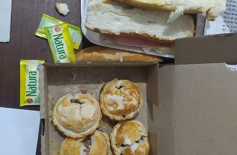 Detectaron narcóticos en alimentos para un detenido