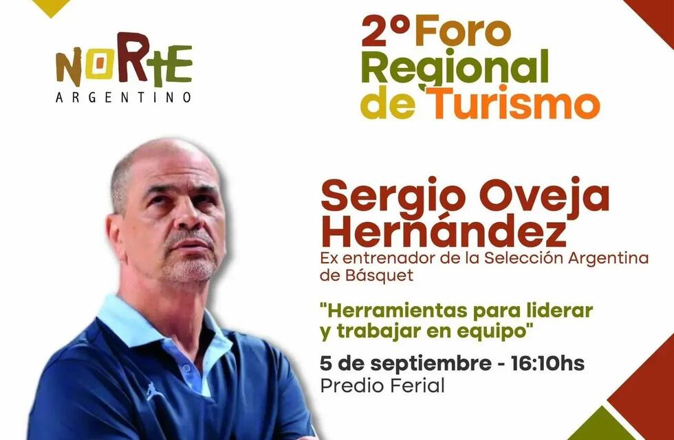 Charla motivacional del ex técnico de básquetbol Sergio "Oveja" Hernández