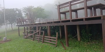 Vandalismo en la costanera de Eldorado: un joven fue detenido tras causar destrozos.