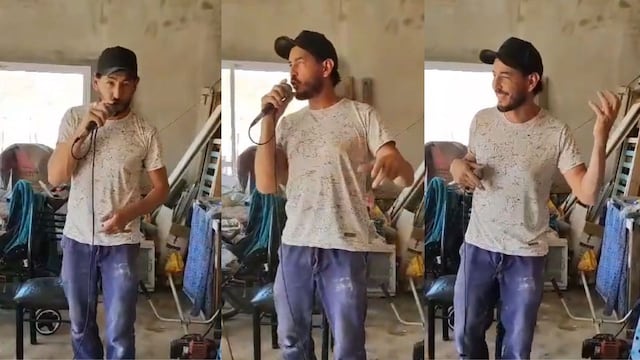 Era famoso, cantaba en bandas y ahora es el albañil que canta en TikTok: ¿quién es?