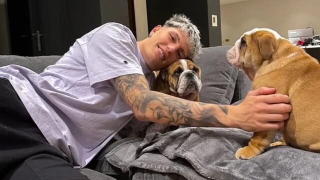 Vivió un susto por sus perros pero la historia terminó bien.