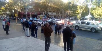 Plaza 25, pleno centro sanjuanino