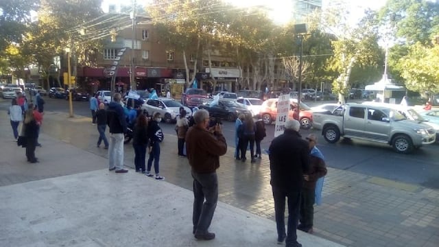 Plaza 25, pleno centro sanjuanino
