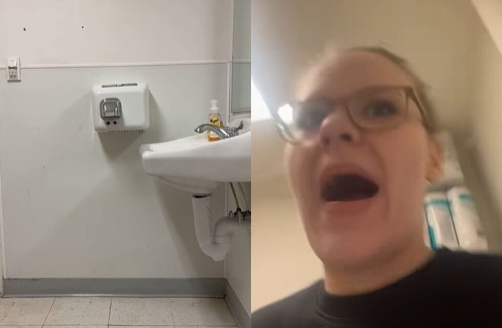 La empleada de una tienda grabó a un “fantasma” en el momento justo: “Si hay alguien...”