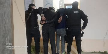 Dos hombres presos por robar una garrafa