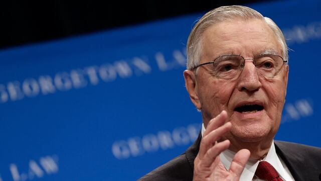 Walter Mondale falleció a los 93 años. (Foto: AFP)