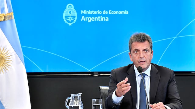 Sergio Massa viajó a China . (Ministerio de Economía)