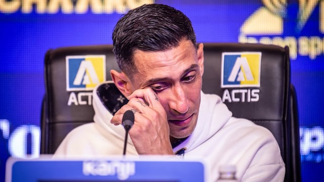 Di María se emocionó en su regreso a Central.