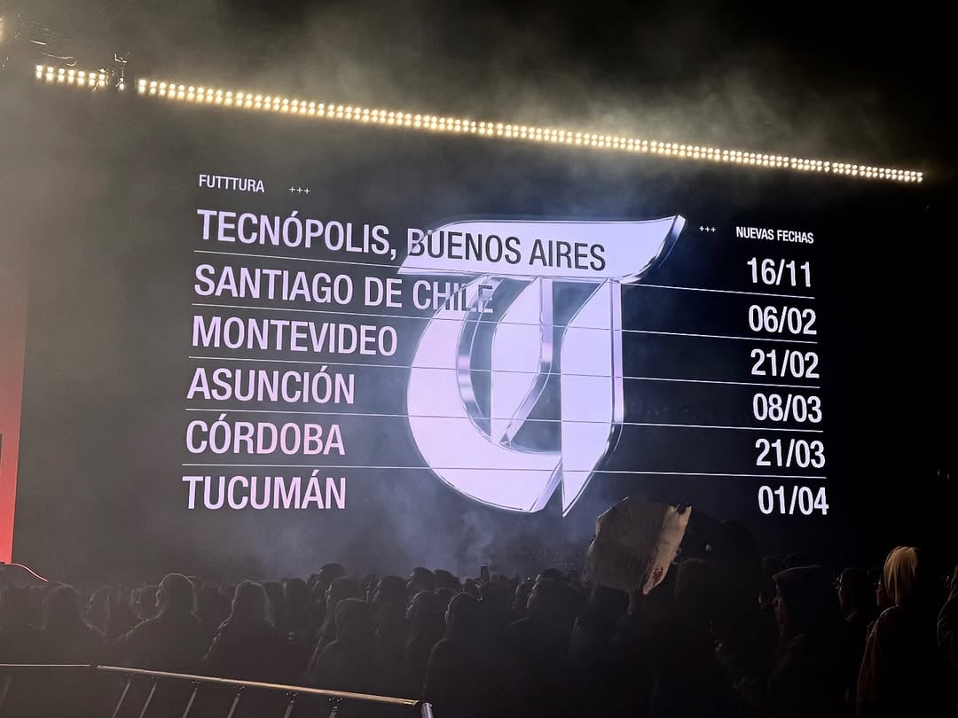 Tini anunció una gira con su festival FUTTTURA.