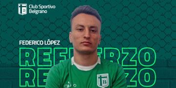 Federico es el tercer refuerzo del equipo de San Francisco.