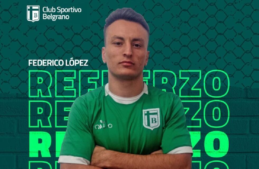 Desde Freyre llega un nuevo refuerzo a Sportivo Belgrano
