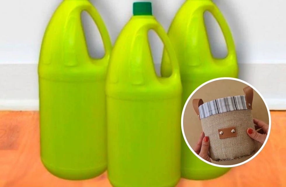 No tires los bidones de plástico: cómo reciclar al máximo y transformar en contenedores para la casa