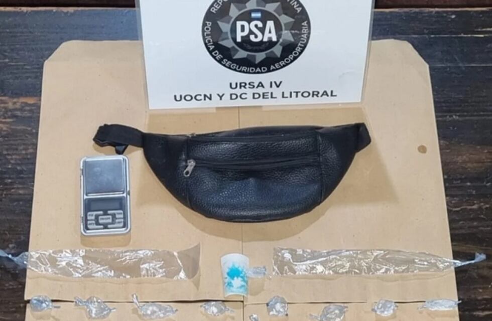 Detienen a presunto “dealer” en Posadas: tenía en su poder más de 60 dosis de cocaína