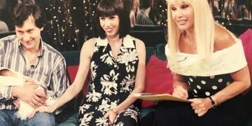 Alejandra La Coneja Suárez tras su embarazo con Susana Giménez.