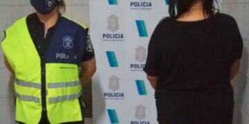 Una mujer hirió a su pareja con un cuchillo y fue detenida