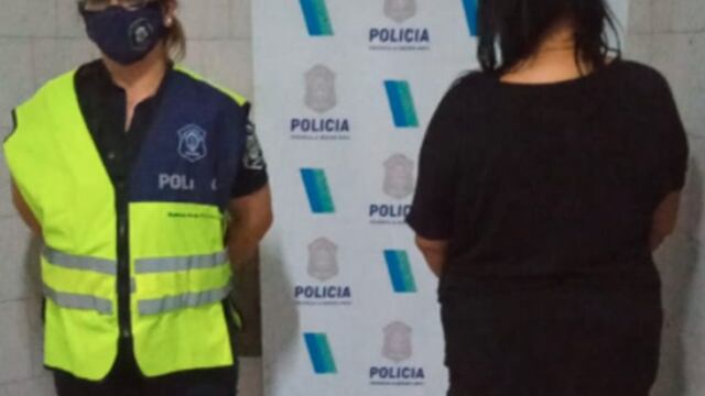 Una mujer hirió a su pareja con un cuchillo y fue detenida