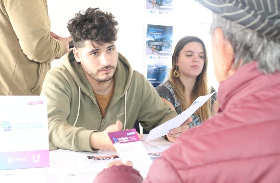 “La Muni en tu Barrio” fue un éxito en el barrio Cañadón del Parque