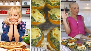 Pizzetas vegetarianas: receta fácil, rápida de hacer y con muy pocos ingredientes.