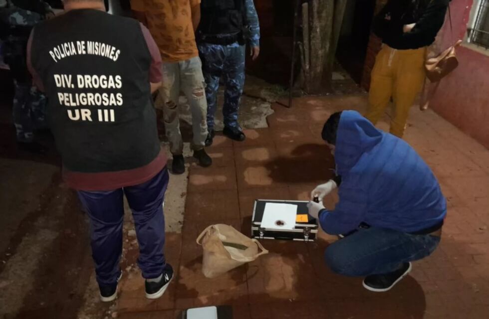 Detienen a un menor en Eldorado con posesión de estupefacientes