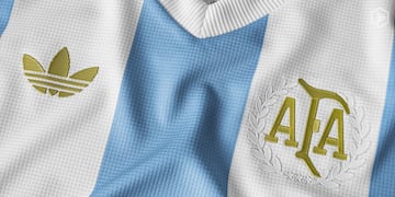Camiseta de la Selección Argentina.