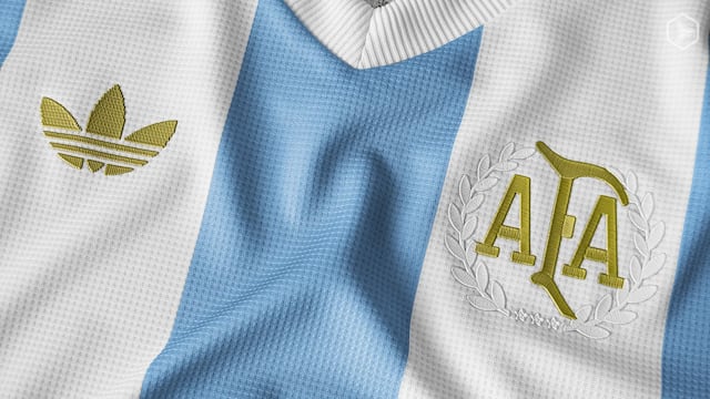 Camiseta de la Selección Argentina.