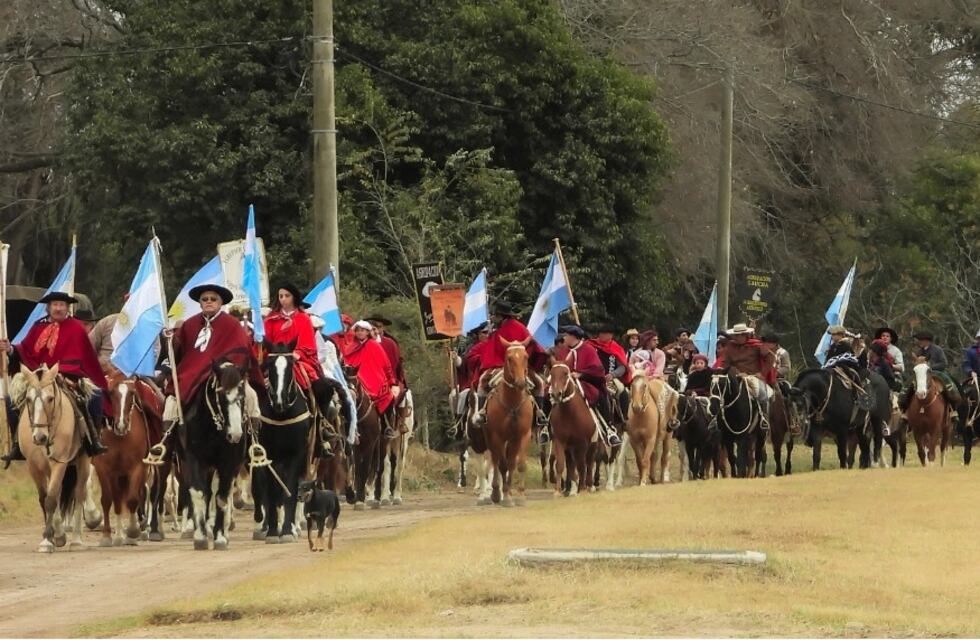 Homenaje a Martin Miguel de Güemes y a Manuel Belgrano en Arroyito