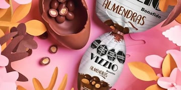 Los huevos que vende Bonafide para Pascuas 2025.