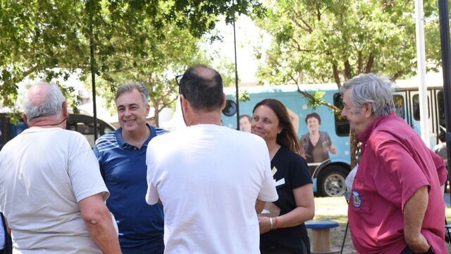 Luis Castellano recorrió Rafaela en Acción