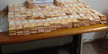 El dinero secuestrado ascendía a 27.760.000 pesos