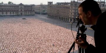 El fotógrafo estadounidense Spencer Tunick.