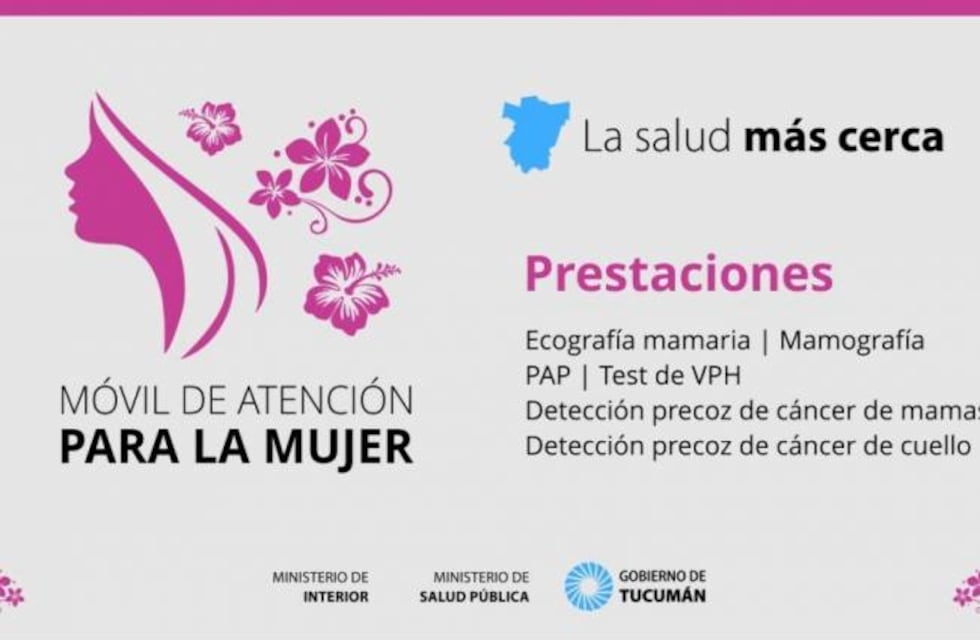 El tráiler de la Mujer llega a Amaicha con servicios gratuitos