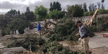 Tres Arroyos: Cementerio municipal cerrado al público