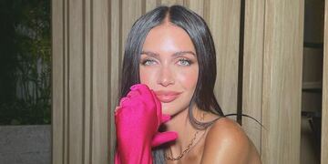 Calzas “animal print” y mini shorts: Zaira Nara compartió los básicos de su closet para entrenar.