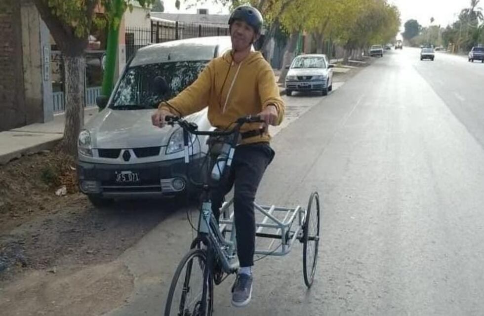 Le robaron la bicicleta adaptada a un campeón sanjuanino y pide ayuda por las redes para recuperarla