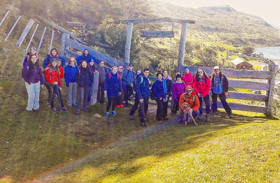 Caminata educativa para docentes de Tierra del Fuego