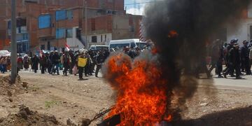 Siguen las manifestaciones en Perú.
