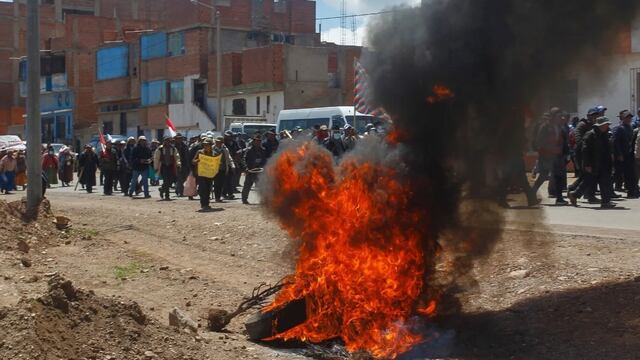 Siguen las manifestaciones en Perú.