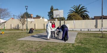 Vacunación antirrábica gratuita en la Plazoleta Los Aromos de Tres Arroyos