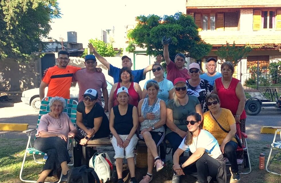 El Taller “Abuelos Activos” realizó actividades al aire libre