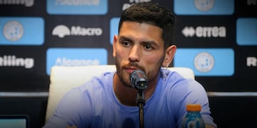 Lucas Passerini y el duro desafío de reemplazar a Vegetti (Foto: Prensa Belgrano).