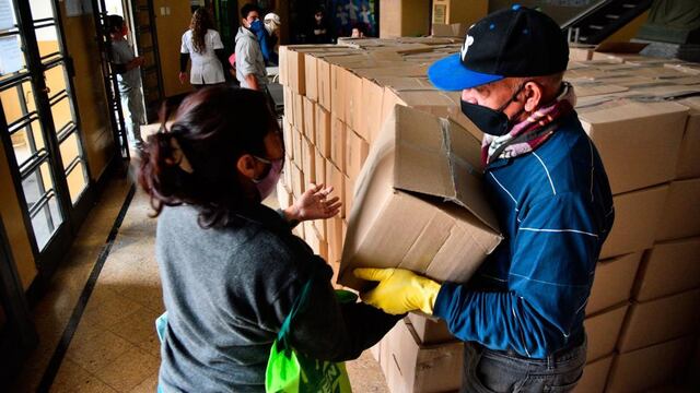 La entrega de módulos alimentarios de Paicor es el programa con más beneficiarios (Pedro Castillo / Archivo).