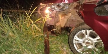 Accidente vial en Corpus: solo se registraron daños materiales.