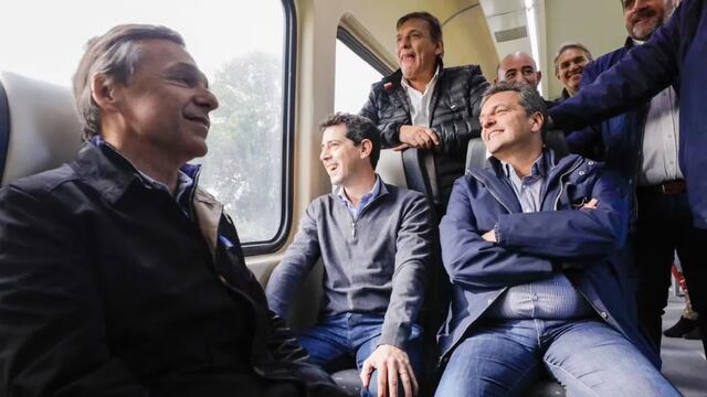 Wado de Pedro y Sergio Massa