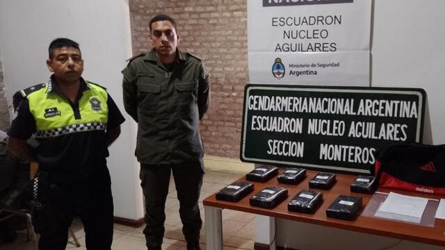 León Rouges: secuestraron 8,5 kilos de cocaína en un ómnibus que iba a Catamarca